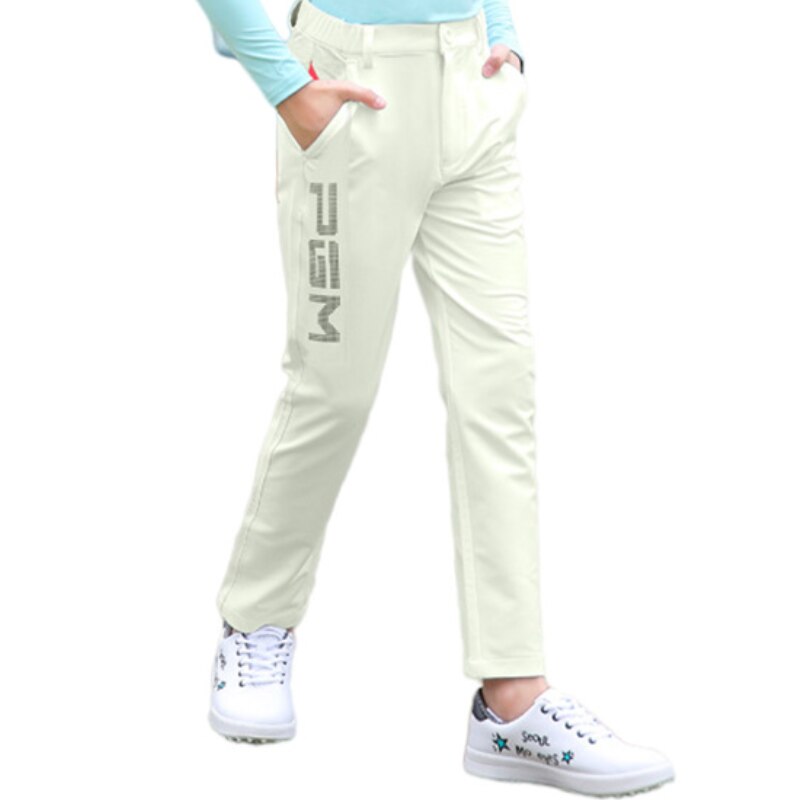 PGM Boys Golf Pants Winter Autumn Velvet Thicken Warm Sports Wear Snow Waterproof Windproof Children Casual Trousers Kuz041 - KiwisLove