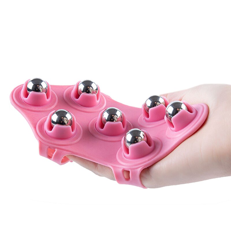 Body Massage Glove Roller Ball Fat Burner Muscle Pain Relief Relax  Anti-Cellulite Massager for Back Leg Buttocks Health Care - KiwisLove