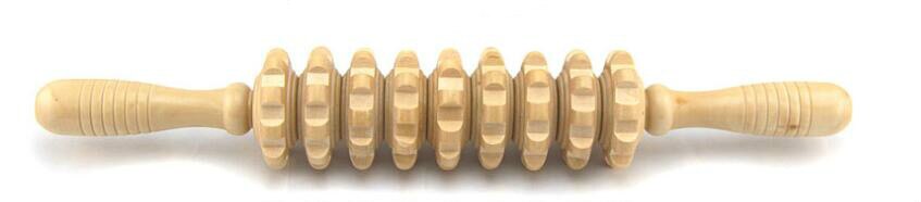 Useful Sports Full Body Muscle Massager Wood Roller Stick Trigger Point Recovery Tool Deep Relax Gear Massage Stick Pain Relief - KiwisLove