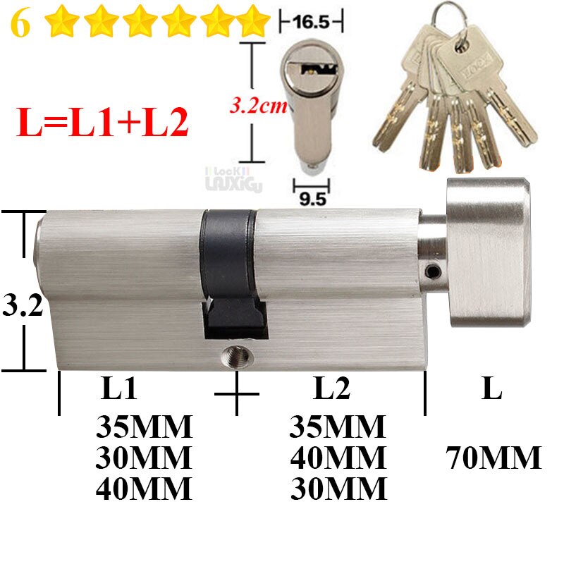 Conventional lock cylinders cylinder locks for entry doors  cylinder lock Cylinder door lock customize Interior door lock - KiwisLove