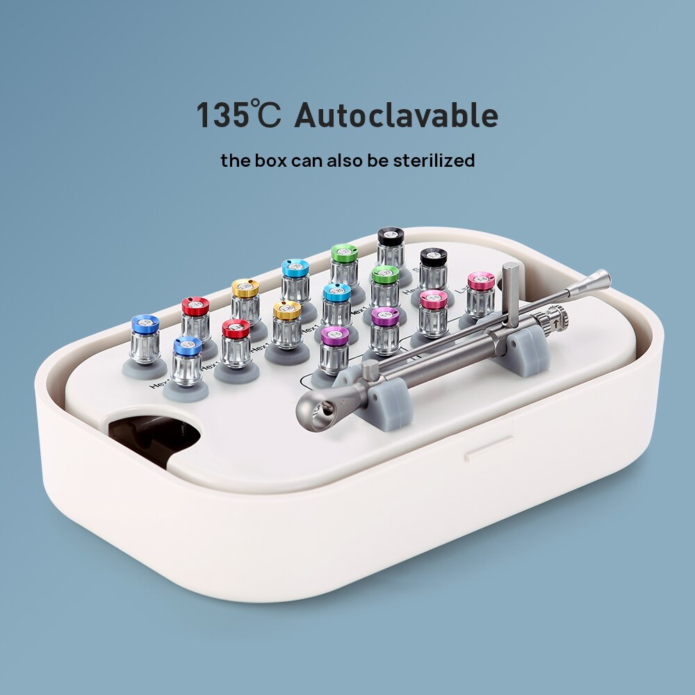 Azdent Dental Implant Torque Screw Driver Wrench Ratchet Dentistry Implant Repair Tools - KiwisLove