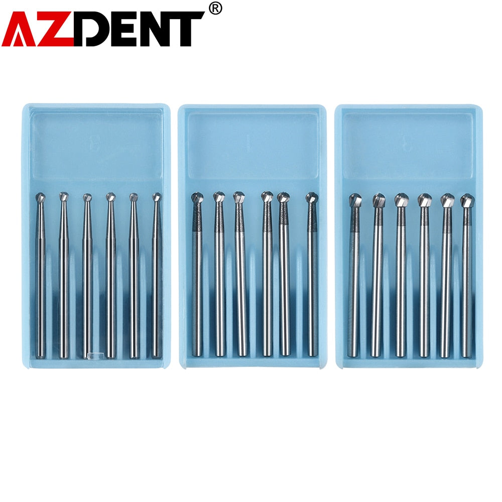 6pcs/Pack 25mm FGXL4 /6 /8 Dental Drills Surgical  Finishing Burs  High Speed Tungsten Carbide Burs - KiwisLove