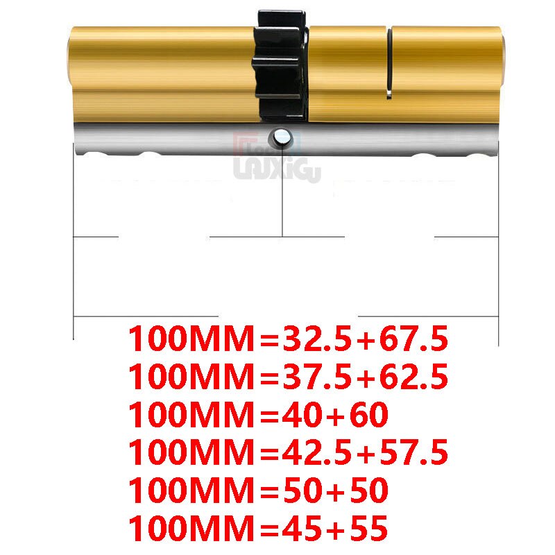 Gear door lock 10 tooth lock core 11 tooth lock 13 tooth lock outdoor door lock anti-theft door Lock cylinder Tooth lock 10 Keys - KiwisLove