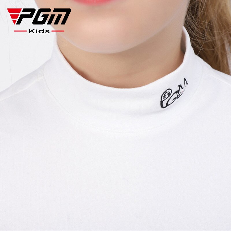 PGM Autumn Winter girls Shirt Long Sleeve Golf Clothing Keep Warm Outdoor Sports Bottoming-Shirt Ladies Slim Fit T Shirts YF415 - KiwisLove