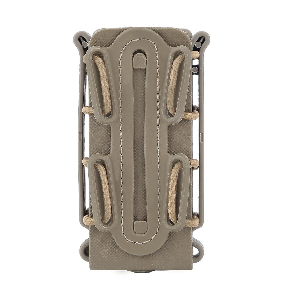 9MM/5.56/7.62 mm Tactical Magazine Pouche Fast Magazine Quick Release Mag for Ar15 M4 Pistol Rifle Molle Holster - KiwisLove