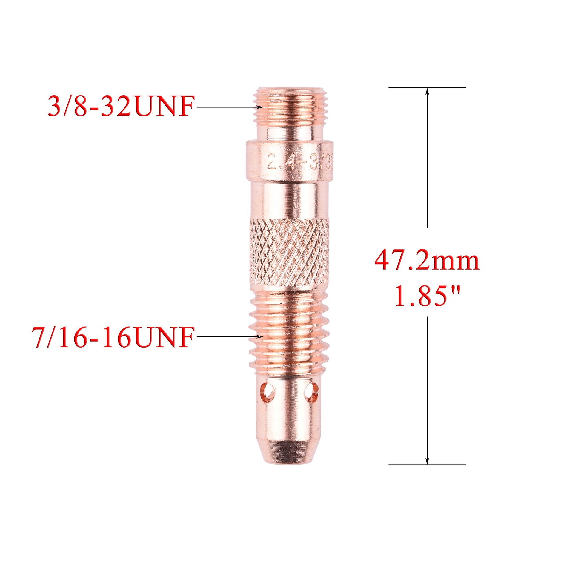 5/10Pcs 1.0/1.6/2.0/2.4/3.2mm TIG Collet Body 10N30 10N31 1031M 10N32 10N28 406488 For TIG WP17/18/26 Welding Torch Accessories - KiwisLove