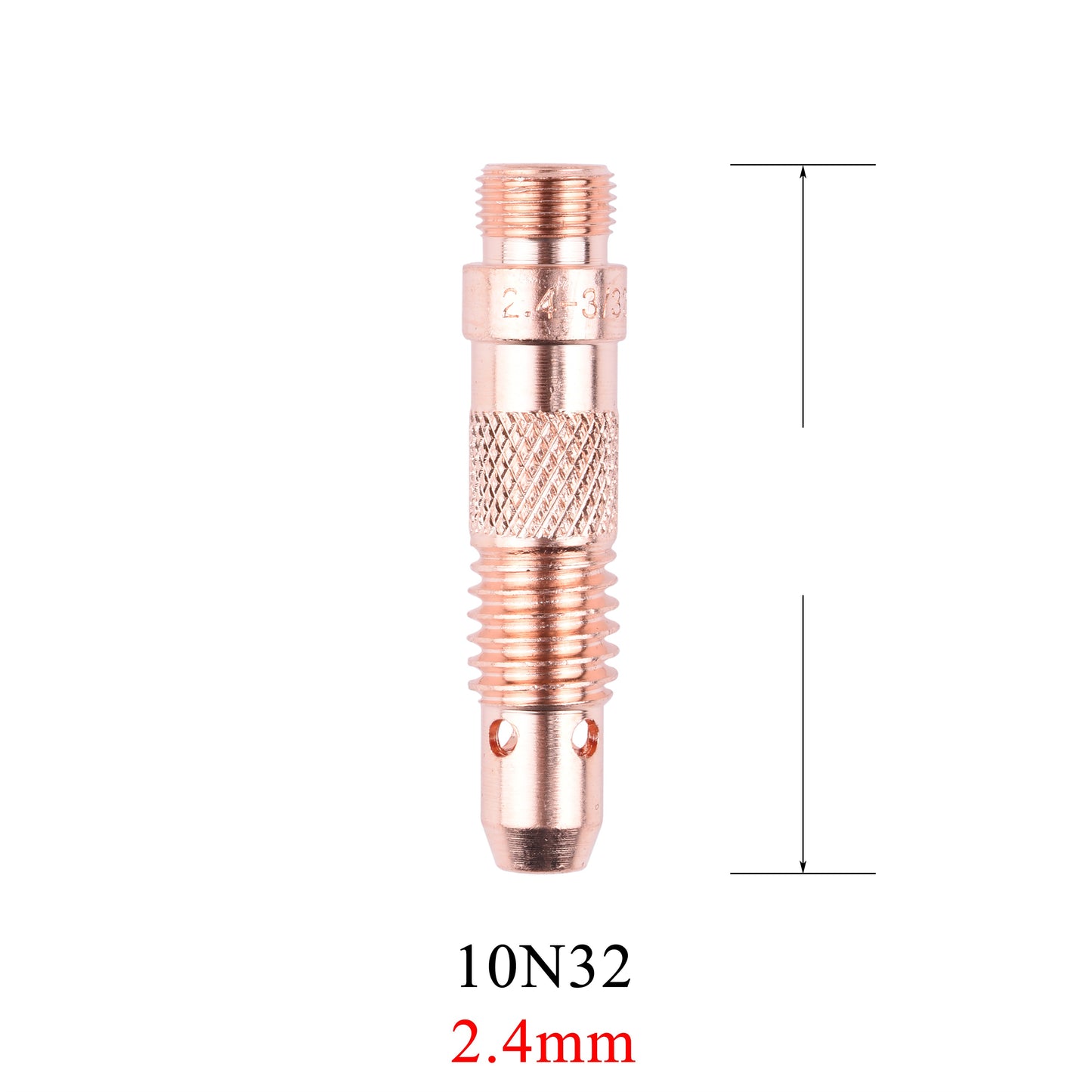 5/10Pcs 1.0/1.6/2.0/2.4/3.2mm TIG Collet Body 10N30 10N31 1031M 10N32 10N28 406488 For TIG WP17/18/26 Welding Torch Accessories - KiwisLove
