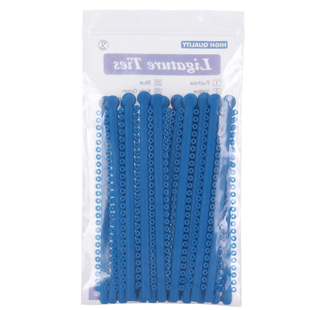Azdent Dental Orthodontic Ligature Ties Elastic Rubber Ligature Ties (1Pack=1000 Circles=20Sticks) / Power Chain (Just 1 PC ) - KiwisLove