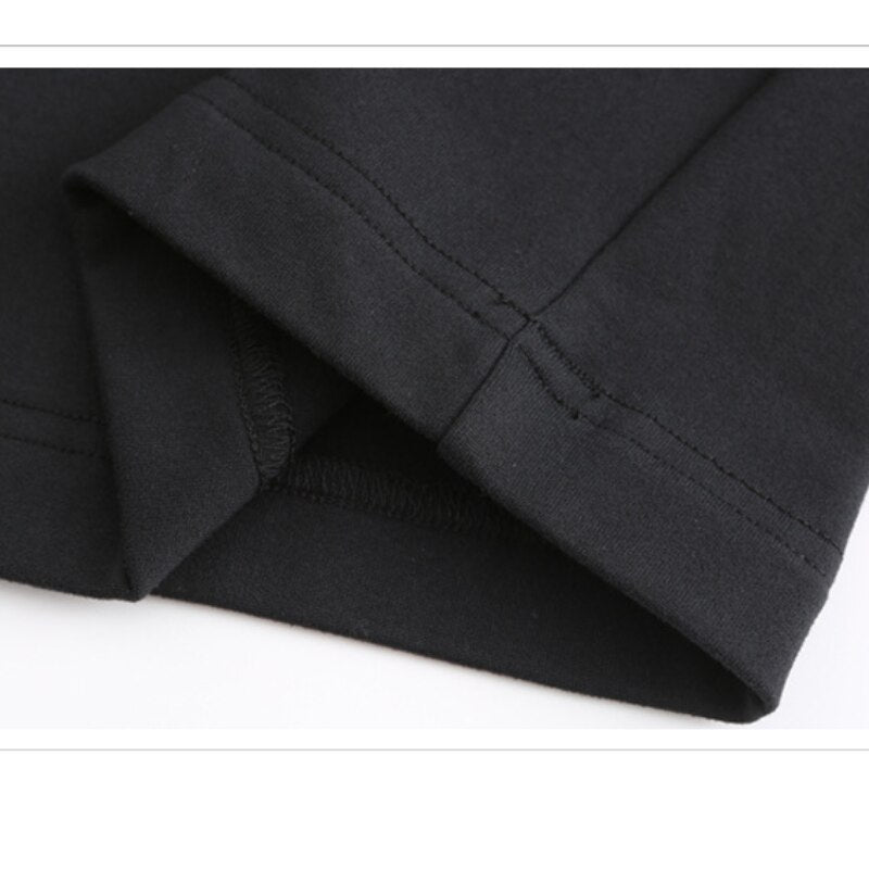 PGM Golf Shirt Men Autumn Winter Long Sleeves Elastic Clothes Sports Wear Gym Suit Casual Commuter Clothing YF371 Black Red XXL - KiwisLove