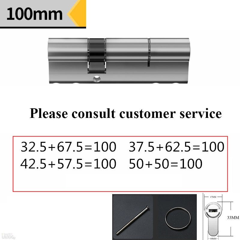 Common standard lock cylinders, cylinder locks for entry doors,  key locks.outdoor door locks,Cylinder door lock  8 alloy keys - KiwisLove