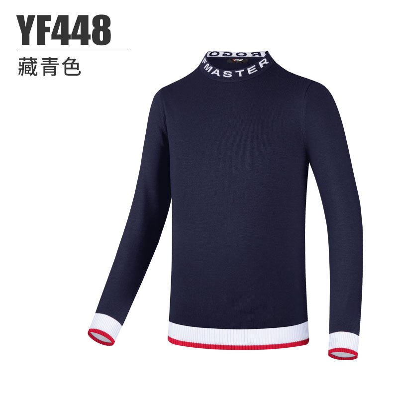 PGM Golf Sweater Children Winter Mercerized Wool Sports Clothing Girls Warm Long-Sleeved T-Shirt Round Neck Thick Autumn Clothes - KiwisLove