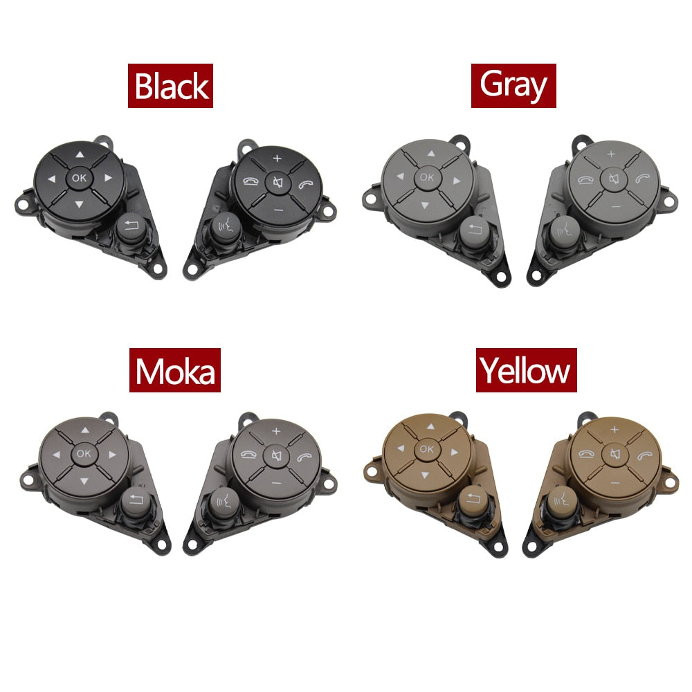 Car Left Right Steering Wheel Button Control Switch For Mercedes Benz 204 C Class GLK X204 E Class W212 2048210351,2048210451 - KiwisLove