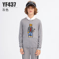 PGM Autumn Winter Golf Kids Sweater Boys Long Sleeve Jackets T-shirt Round Neck Warm Mercerized Wool Golf Clothing YF437 - KiwisLove