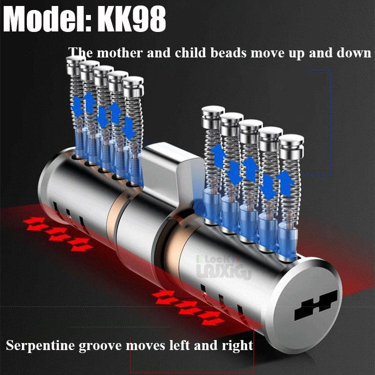 Door lock Lock cylinder, Entrance door lock, outdoor door lock, Cylinder door lock 8 Key  Door lock core Cylinder lock - KiwisLove