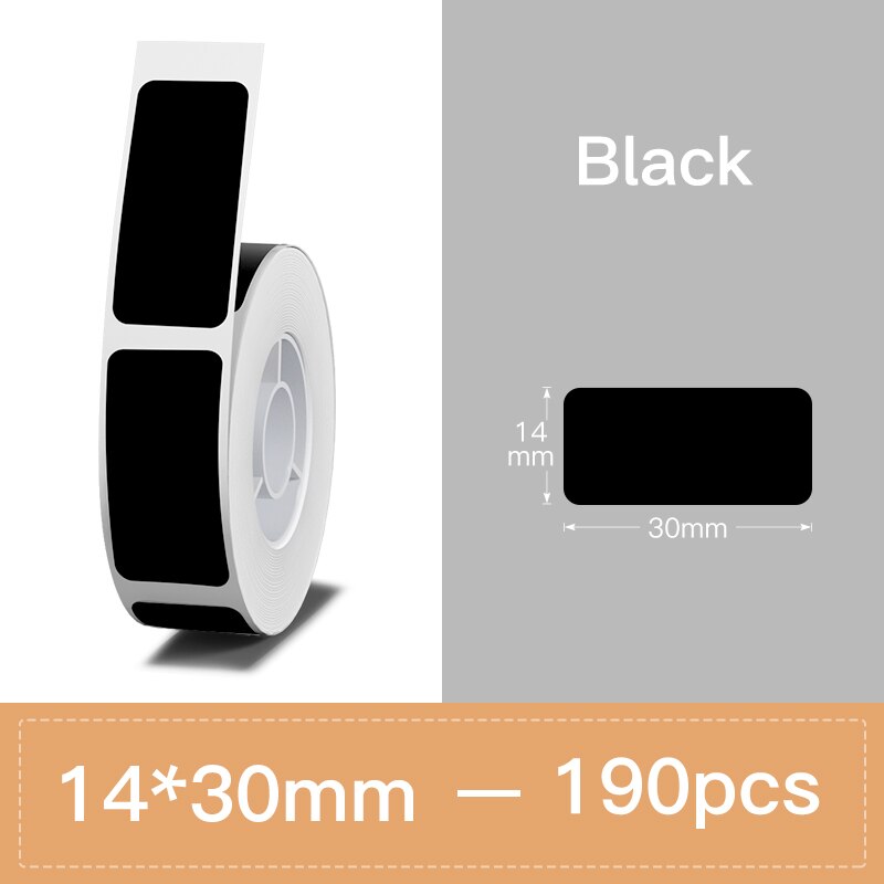 Niimbot B18 Thermal Transfer Printer PET Label Paper Keep 8-10 Years Colorful Carbon Ribbon For Thermal Portable Label Maker - KiwisLove