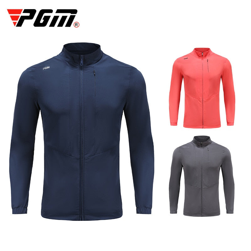 PGM Spring Jacket Men Golf Windproof Coat Autumn Winter Warm Ultralight Sports Wear Gym Suit Commuter Casual Clothing YF374 - KiwisLove