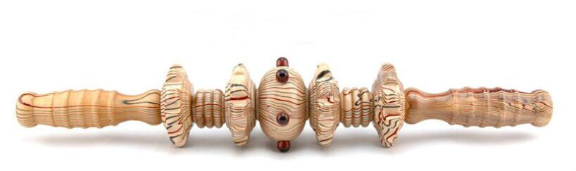 Useful Sports Full Body Muscle Massager Wood Roller Stick Trigger Point Recovery Tool Deep Relax Gear Massage Stick Pain Relief - KiwisLove