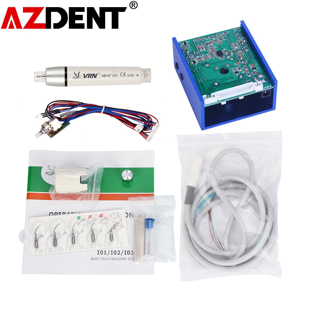 Dental Build In Ultrasonic Scaler With Fiber Optic Handpiece Suitable For EMS ,WOODPECKER - KiwisLove