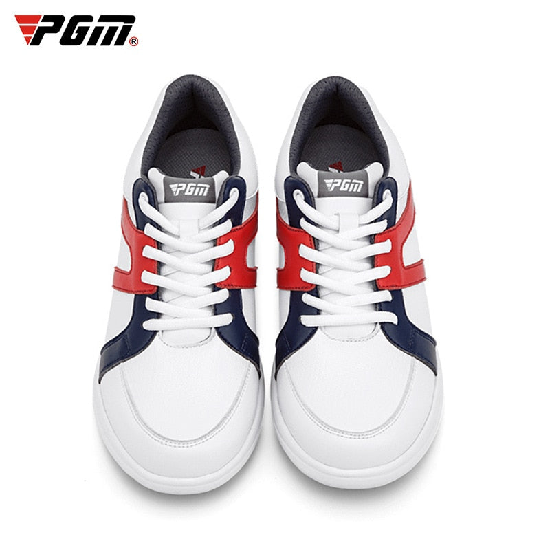 PGM Golf Shoes Women&#39;s Waterproof Hidden Heel Sport ShoesBreathable Non-Slip Trainers Shoes XZ145 - KiwisLove