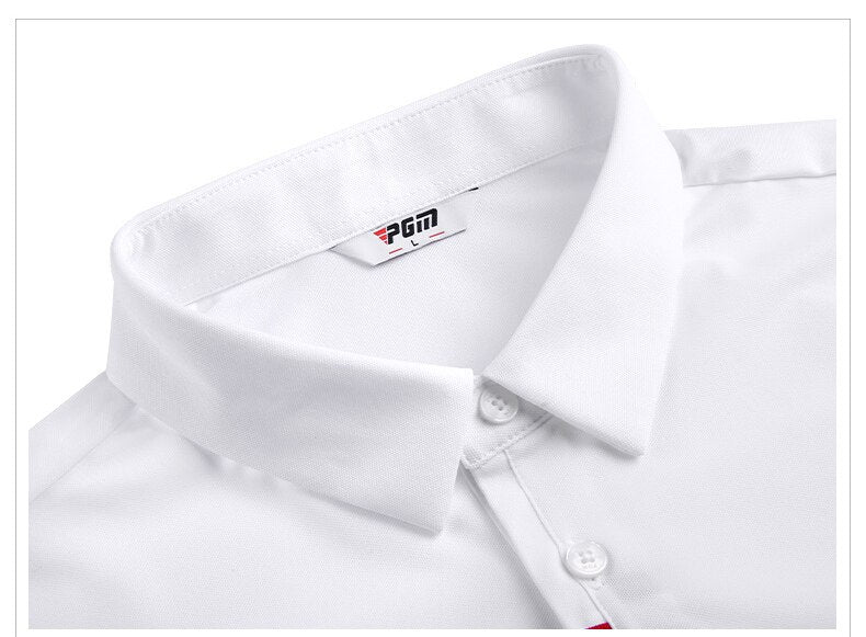 PGM Summer Men&#39;S Golf Shirts Quick-Dry Breathable Short Sleeve Tops Outdoor Sports Sweat Absorbent Golf Wear Casual M-XXL YF441 - KiwisLove