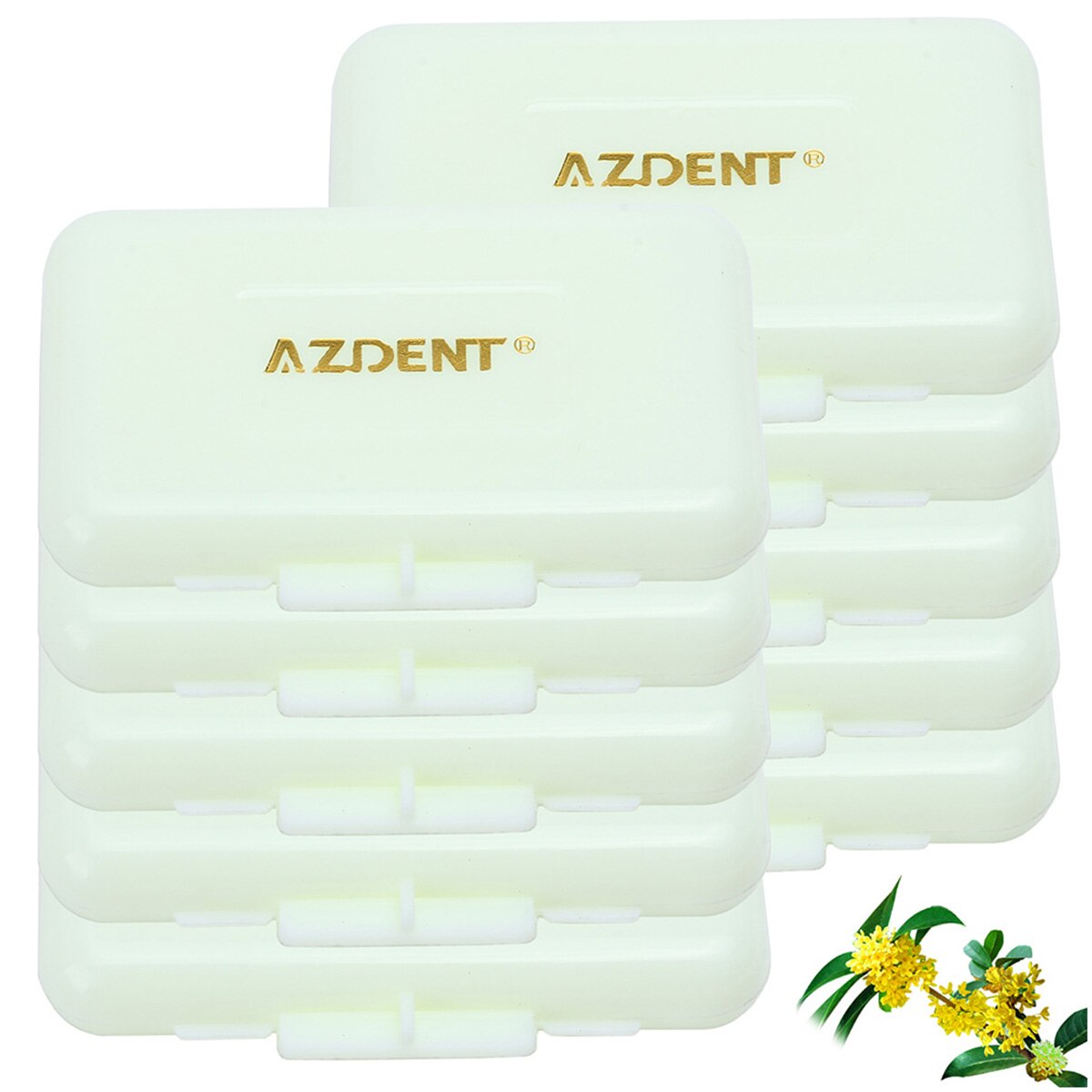 10pcs/ Box Dental Orthodontic  Bracket Patient Relief  Protect Lips and Gums - KiwisLove