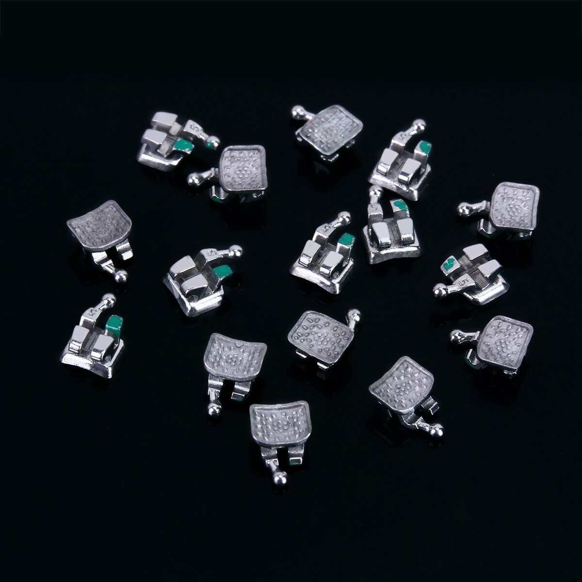 20Sets=400Pcs AZDENT Dental Orthodontic MIM Monoblock Bracket Braces Mini Roth/MBT Whole Casting Process - KiwisLove