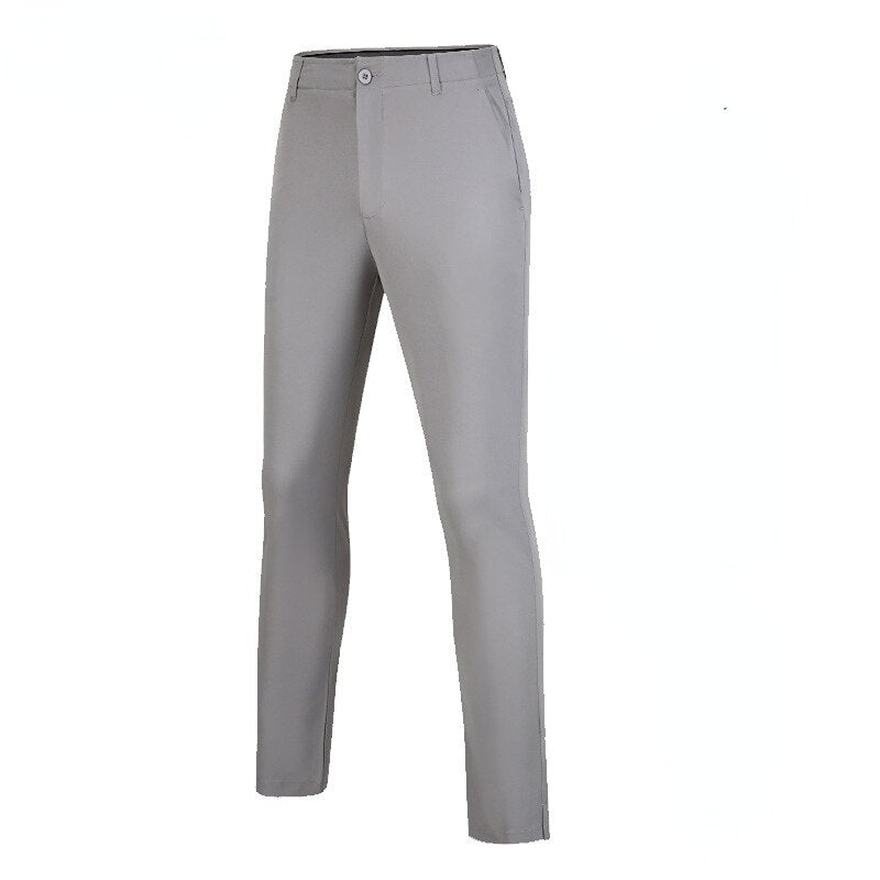 PGM Men&#39;s Golf Pants Summer Pants Ultra-Stretch Outdoor Sports Pants Waist Elastic Band Comfortable Gold Wear Apparel Clothing - KiwisLove