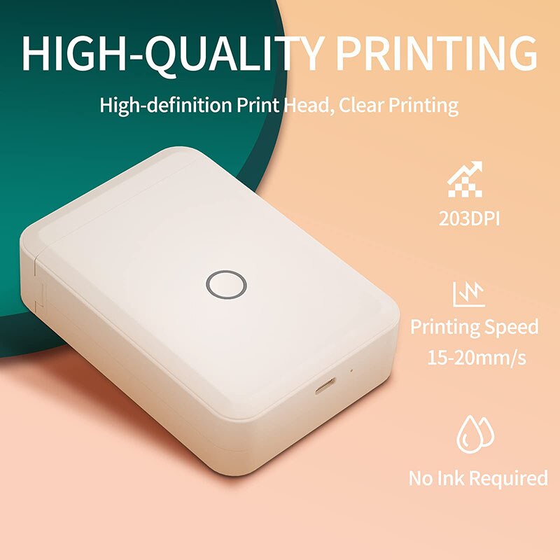 Niimbot D110 D11 D101 Smart Portable Label Printer Mini Pocket Thermal Sticker Maker Self-adhesive Label Printer For Office Home - KiwisLove