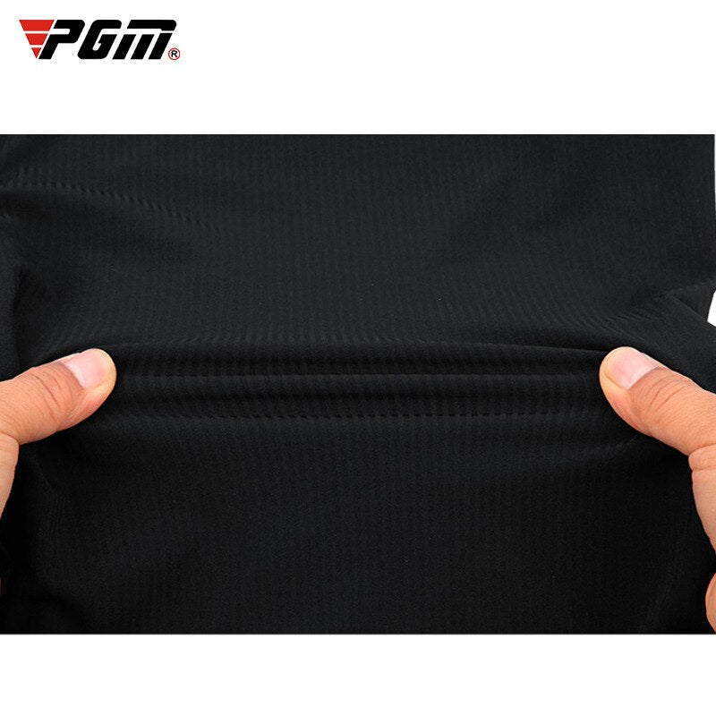 PGM Men Solid Black Golf Shorts Summer High Stretch Breathable Fabric Pants  Sports Wear Casual Clothing Suit Clothes KUZ077 - KiwisLove