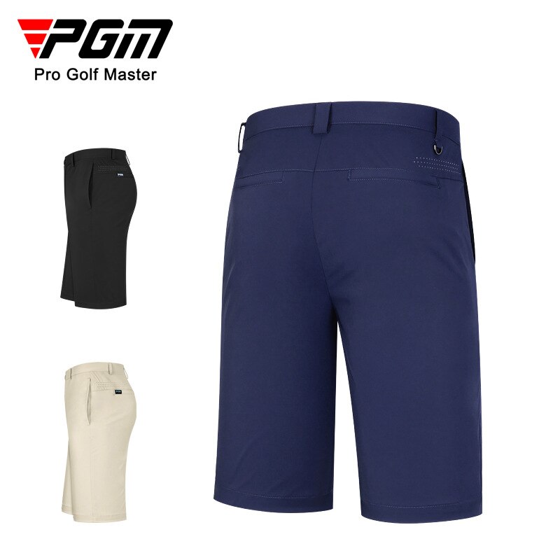 PGM Men Golf Stretch Shorts Summer Quick Dry Solid Refreshing Breathable Pants Comfortable Cotton Clothing Sports Wear  KUZ130 - KiwisLove