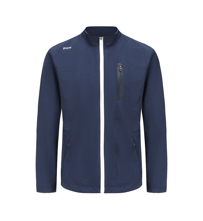 PGM Spring Jacket Men Golf Autumn Winter Warm Ultralight Windproof Sport Coat Wear Long Sleeves Stand Zipper Clothes White YF368 - KiwisLove