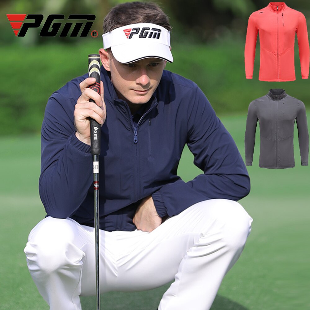 PGM Spring Jacket Men Golf Windproof Coat Autumn Winter Warm Ultralight Sports Wear Gym Suit Commuter Casual Clothing YF374 - KiwisLove
