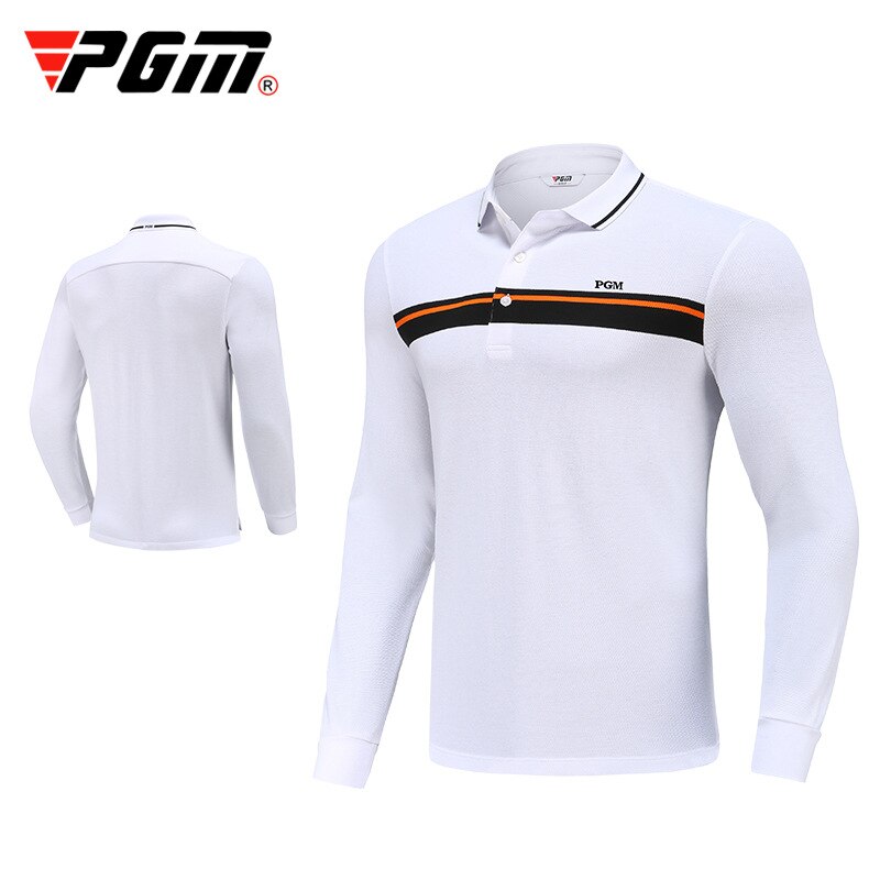 PGM Men&#39;S Golf Shirts Man Long Sleeves T Shirt Outdoor Sports Turn Down Full Sleeve Tshirt Men Winter Warm Soft Jerseys YF381 - KiwisLove