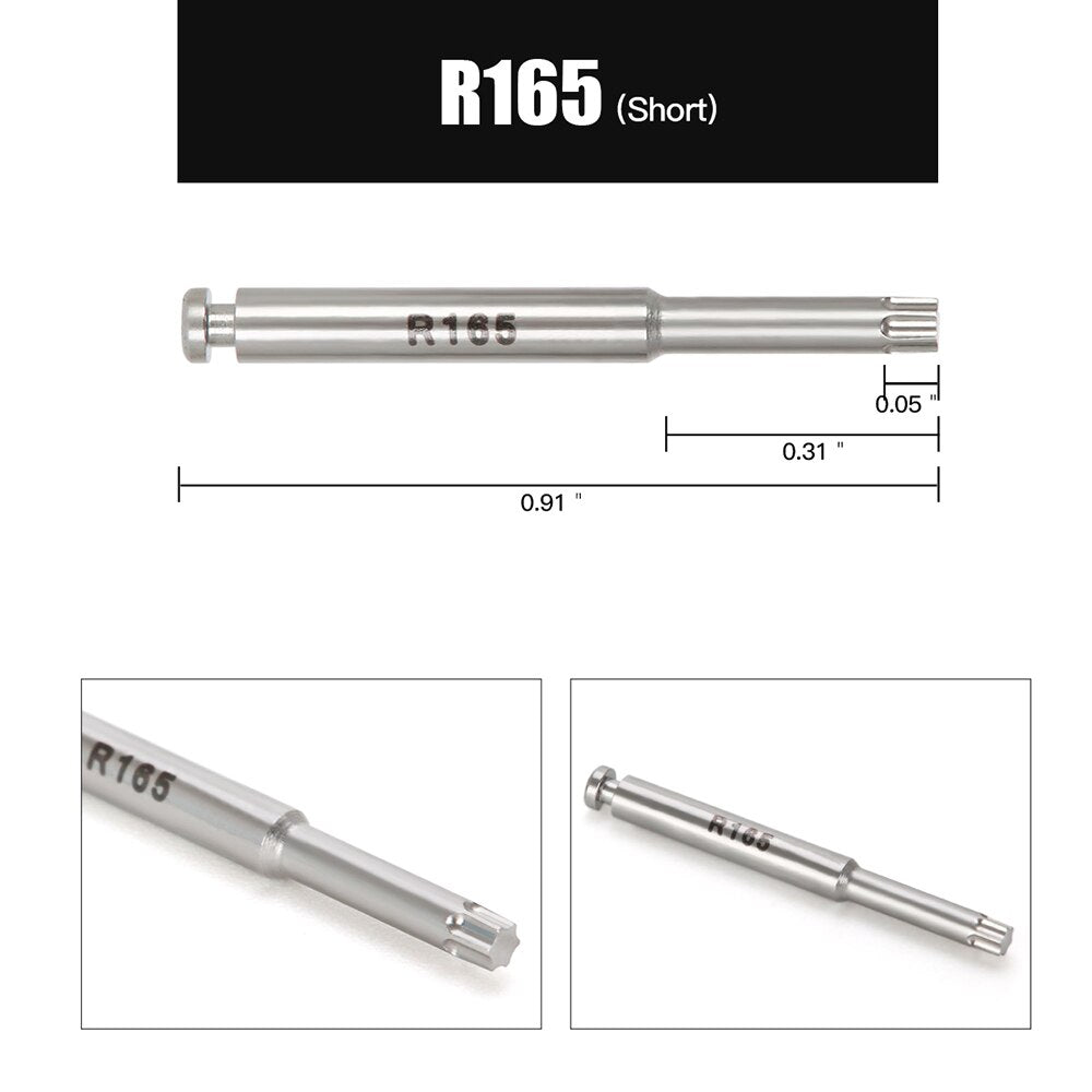 1PC Azdent Dental Implant Screw Driver For Low Speed Handpiece Long Drivers 29mm Short Drivers 23mm Shank Dia.2.35mm - KiwisLove