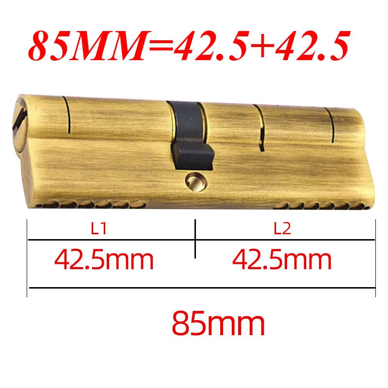 European standard cylinder lock cylinder door lock key lock anti-theft door lock entry door cylinder lock outdoor door lock - KiwisLove