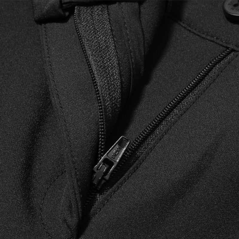 PGM Women Summer Golf Pants Ankles Cropped Fit Slim Elastic Flared Trousers Zip Pocket Waterproof Lady Golf Clothing KUZ128 - KiwisLove