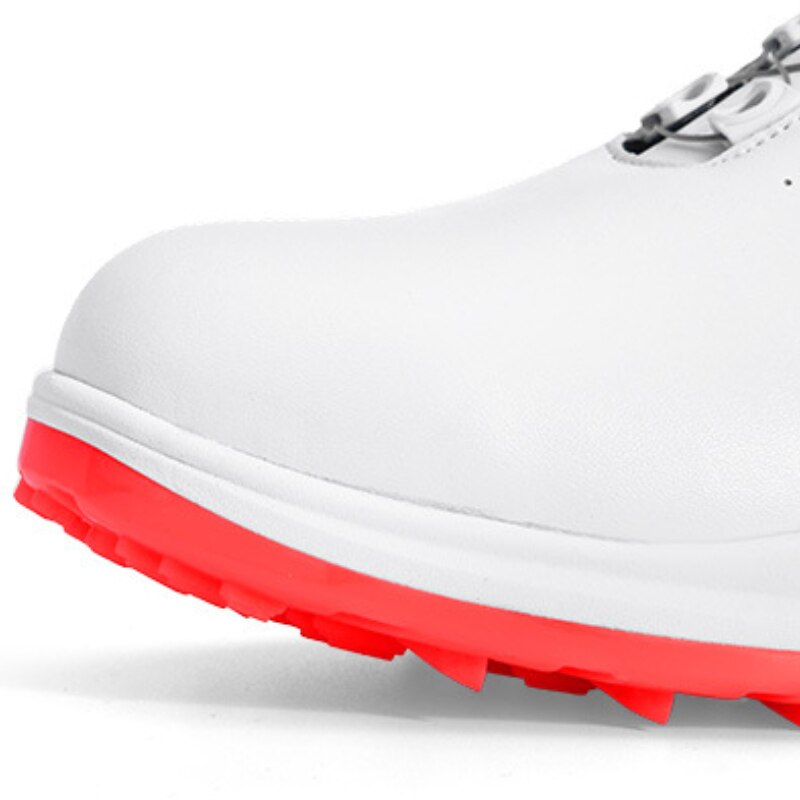 PGM Women Golf Shoes Waterproof Lightweight Knob Buckle Shoelace Sneakers Ladies Breathable Non-Slip Trainers Shoes XZ165 - KiwisLove