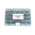 20 Sets=400pcs AZDENT Dental Orthodontic Metal Bracket Braces Mesh Base Mini Roth/MBT 022 345 Hooks - KiwisLove