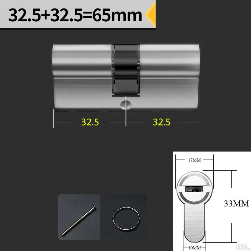 Common standard lock cylinders, cylinder locks for entry doors,  key locks.outdoor door locks,Cylinder door lock  8 alloy keys - KiwisLove