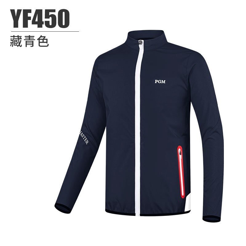 PGM Children&#39;s Golf Jacket Autumn and Winter Fashion Boys Wear Zipper Windbreaker Youth Windproof Warm Clothes - KiwisLove