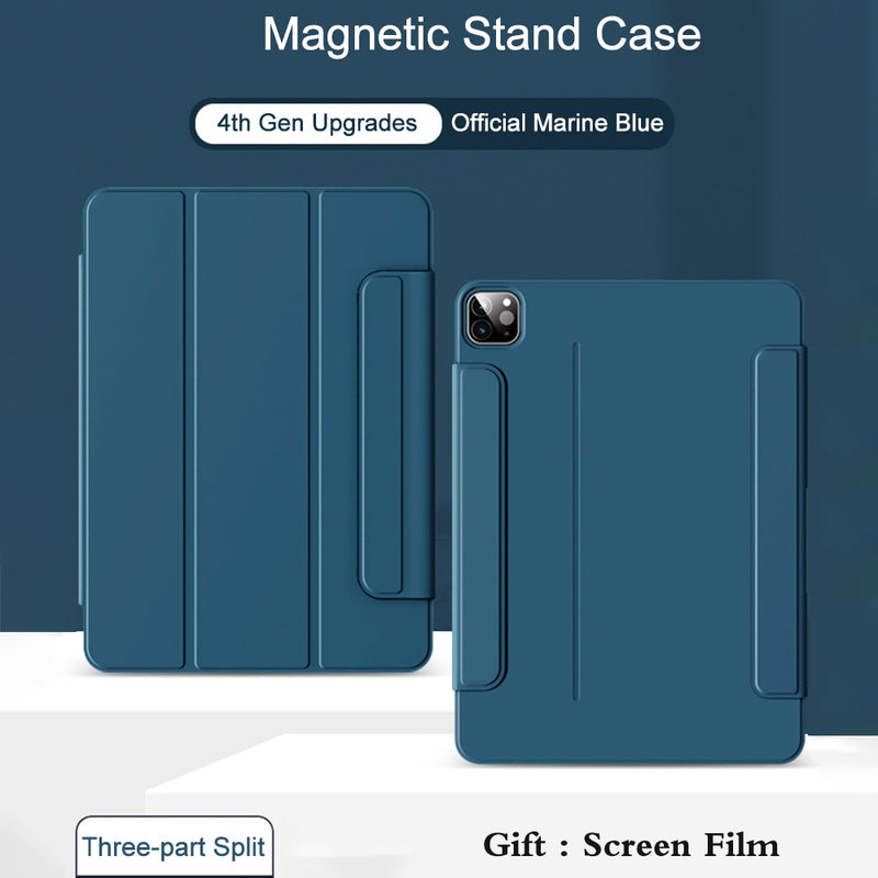 Newest 2022 for iPad Air 5 Case 2021 Air 4 Magnetic Back Smart Capa iPad Pro 11 Case 2020 Mini 6 Full Split Buckle Anti-bending - KiwisLove