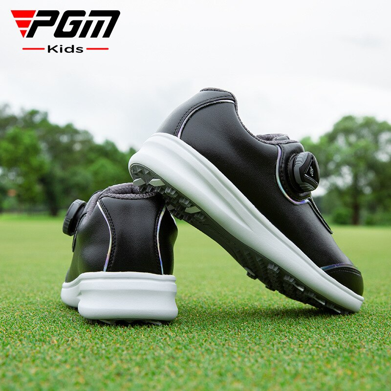 PGM kids Boys girls Golf Shoes Waterproof Anti-slip Light Weight Soft Breathable Universal Outdoor Children&#39;s Sports Shoes XZ231 - KiwisLove