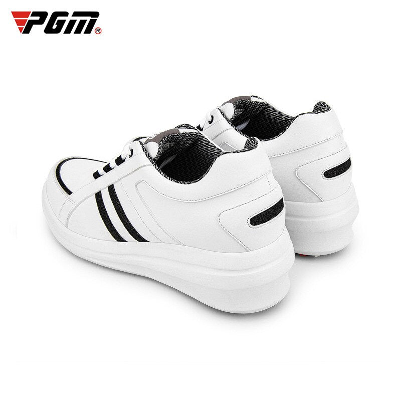 PGM Women&#39;s Golf Shoes High top Waterproof Breathable ladies inner heightened Women Sports Golf Course Non-slip Sneakers XZ147 - KiwisLove