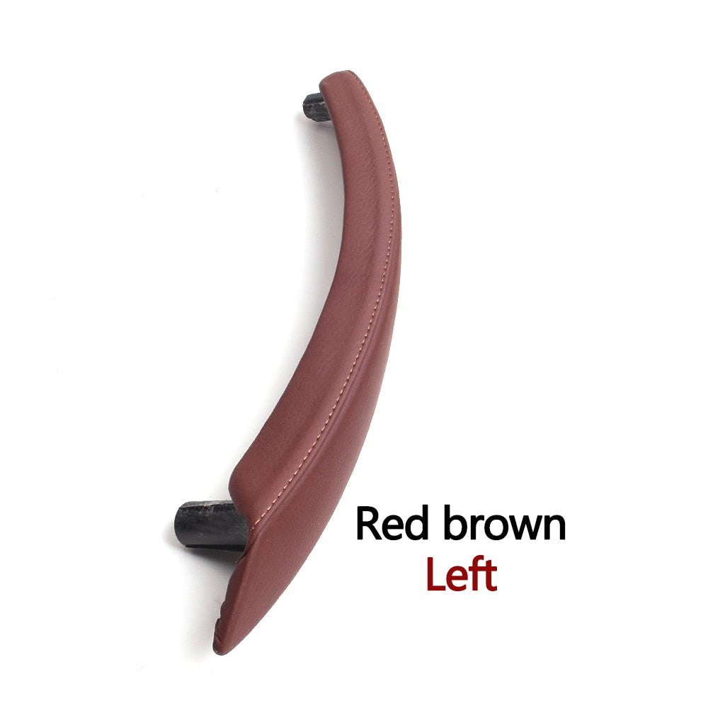 Interior Door Pull Handle Leather Outer Cover BMW X5 X6 E70 E71 E72 2007-2013 - KiwisLove