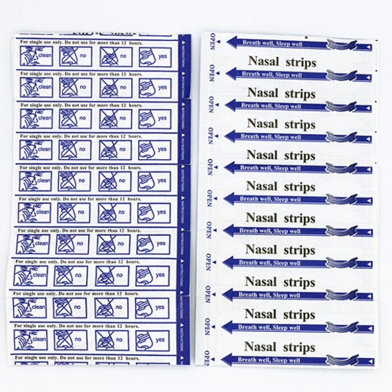 30pcs/Box Stop Snoring Patch Transparent Nasal Strips Better Breath To Not Snore Sleep Anti-snoring Aid Snoring-prevention - KiwisLove