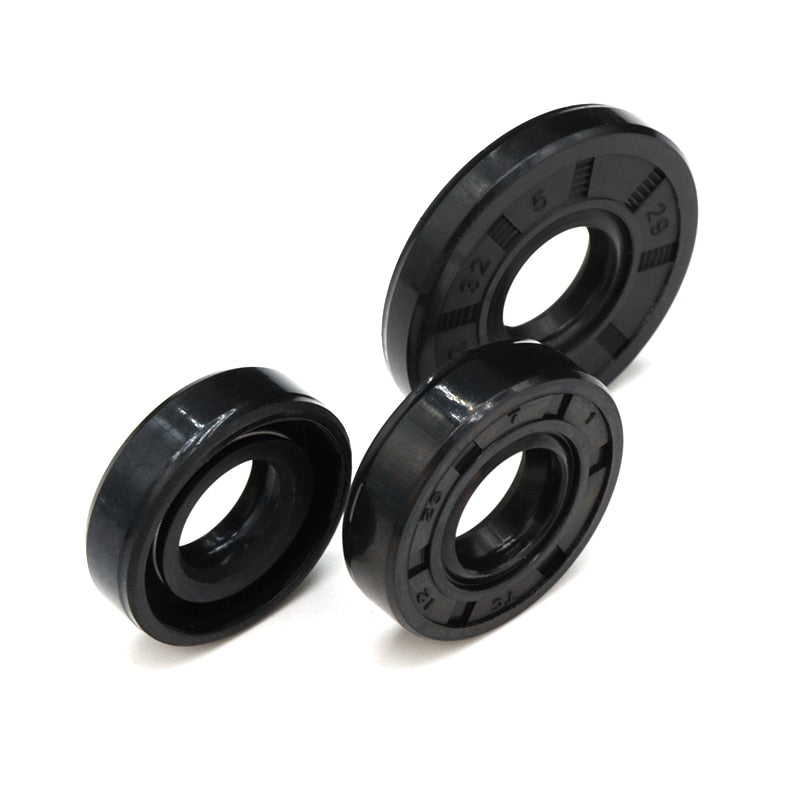 ID 22mm NBR Nitrile Rubber Shaft Oil Seal TC-22*32/35/38/40/42/45/47/48/50/52*5/7/8/10 Nitrile Double Lip Oil Seal - KiwisLove