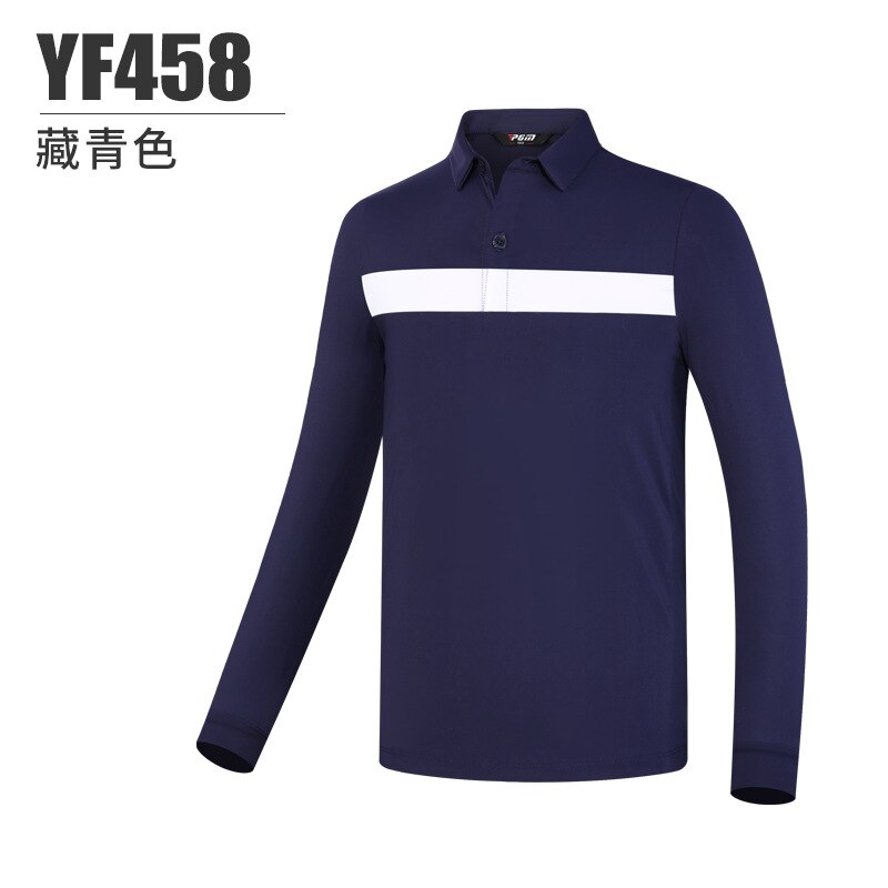 PGM Boy Golf Trainning T Shirts Long Sleeve Autumn and Winter Windproof and Warm Lapel Golf Apparel  Sportswear YF458 - KiwisLove
