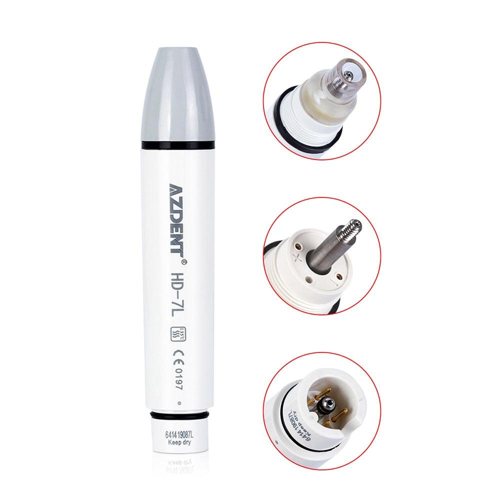 AZDENT Dental Ultrasonic Piezo Scaler Handpiece LED Fit For HW-3H SATELEC DTE WOODPECKER EMS VRN - KiwisLove