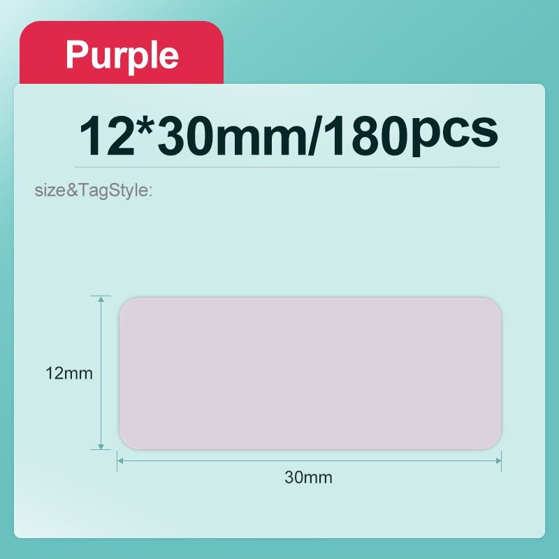 Niimbot D11 D110 D101 Mini Thermal Label Printer Paper Waterproof Anti-Oil Printing Label No Glue Scratch-Resistant Tape Sticker - KiwisLove