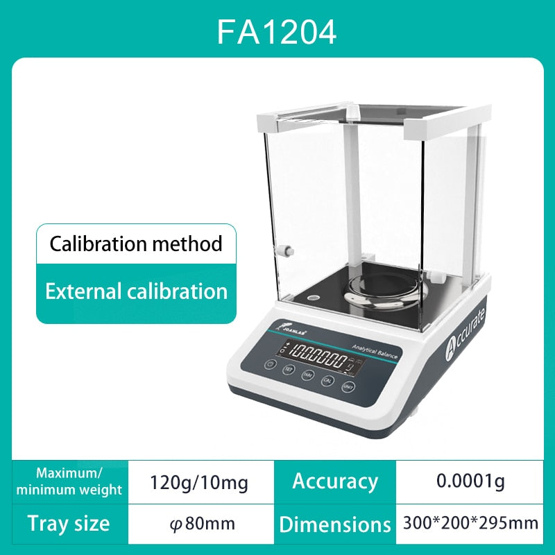 JOANLAB Precise Balance Lab Digital Balance Precision Scale Electronic Analytical Balance Range: 120/220g Resolution: 0.0001g - KiwisLove